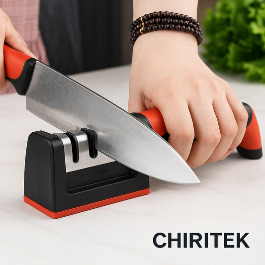 Afilador CHIRITEK® – Precisión, seguridad y filo profesional en segundos